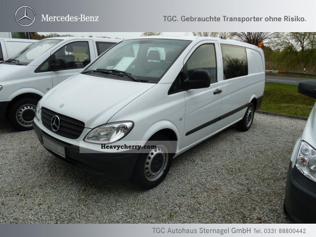 2007 Mercedes-Benz  Vito 111 Mix / L Navi air heater truck Coach Clubbus photo