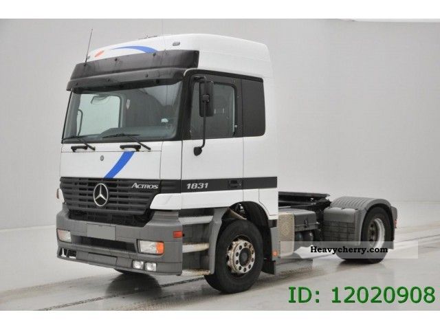 2000 Mercedes-Benz  Actros 1831 L Semi-trailer truck Standard tractor/trailer unit photo