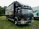 Mercedes-Benz  Atego 1218 L with LBW MBB 2004 Stake body and tarpaulin photo
