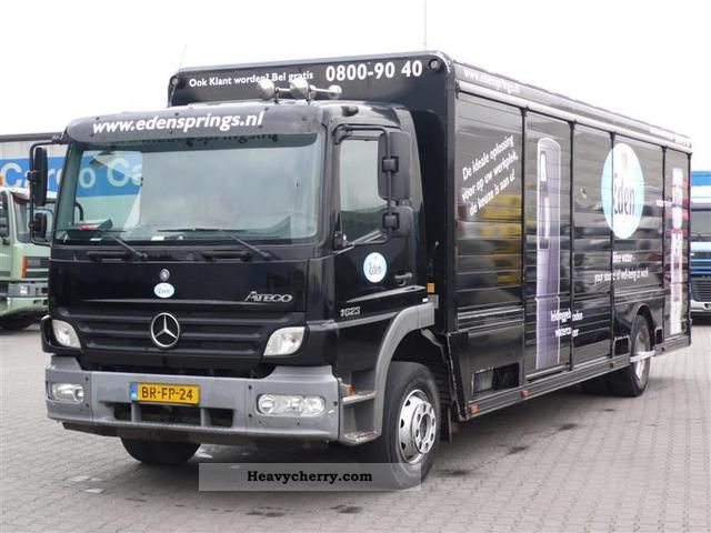 2005 Mercedes-Benz  ATEGO 1623 GETRANKEKOFFER Truck over 7.5t Box photo