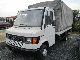 1994 Mercedes-Benz  410 D + tailgate! Van or truck up to 7.5t Stake body and tarpaulin photo 1