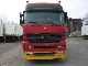 2001 Mercedes-Benz  Actros 1843 Megaspace Truck over 7.5t Stake body and tarpaulin photo 1