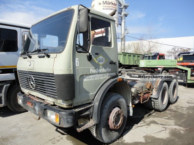 1984 Mercedes-Benz  2225 S - original 370,000 km Semi-trailer truck Standard tractor/trailer unit photo