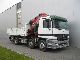 2002 Mercedes-Benz  Actros 3236 8x2 TRUCK / CRANE FASSI F600AXP 2007 Truck over 7.5t Three-sided Tipper photo 5