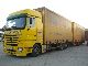 Mercedes-Benz  Actros 2536 + trailer 120m3 2004 Stake body and tarpaulin photo