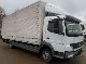 2007 Mercedes-Benz  ATEGO918, PLATFORM / PLANE Truck over 7.5t Stake body and tarpaulin photo 1