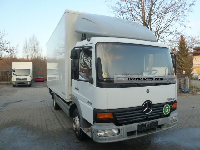 MercedesBenz 815, load length 4500mm, 155TKM 2000 Box