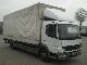 2007 Mercedes-Benz  818L air suspension LBW Pr Pl € 7m Edscha AHK 4 Van or truck up to 7.5t Stake body and tarpaulin photo 1