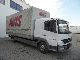 2005 Mercedes-Benz  818 Flatbed / tarpaulin + long house Truck over 7.5t Stake body and tarpaulin photo 1