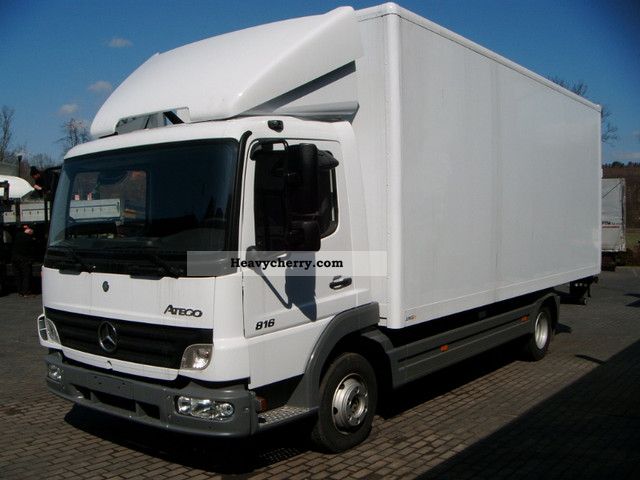 2010 Mercedes-Benz  ATEGO II 816 EURO 5 liftgate 2010 R Van or truck up to 7.5t Box-type delivery van photo