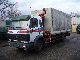 Mercedes-Benz  1422 L with Palfinger PK 8000 / 1.5 cab 1992 Stake body and tarpaulin photo
