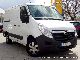 2011 Opel  Movano L1H1 B 2.3 DT DPF climate comfort seats EU5 Van or truck up to 7.5t Box-type delivery van photo 4