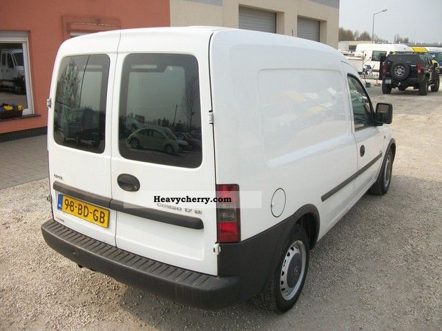 Opel Combo 1 7 Di Blaszak No 07 2002 Other Vans Trucks Up To 7 Photo