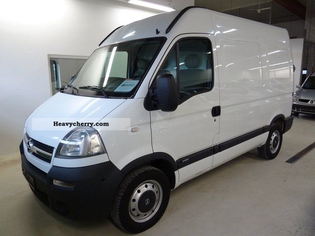 2007 Opel  Box 2.5 CDTi Movano L1H2 DPF * 3 seater * Air Van or truck up to 7.5t Box-type delivery van photo