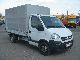 2004 Opel  Movano Platform plane + Van or truck up to 7.5t Stake body and tarpaulin photo 2