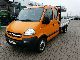 2007 Opel  L3 Movano crew cab flatbed heater Van or truck up to 7.5t Stake body photo 1
