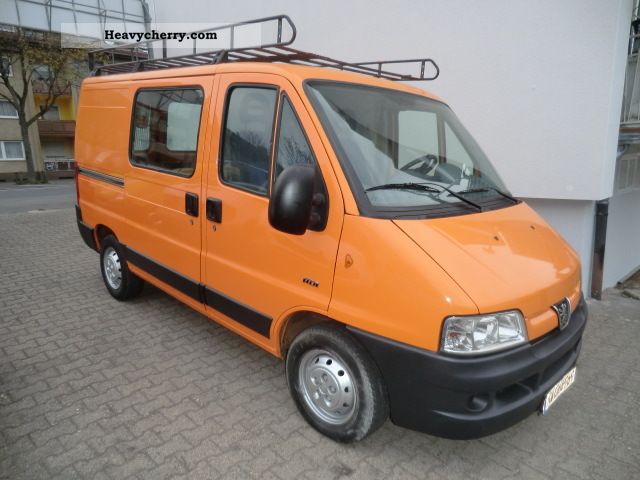 2002 Peugeot  Boxer 2.0 HDi Van Only 73 000 TKM Van or truck up to 7.5t Box-type delivery van photo