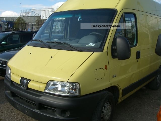 2004 Peugeot  Boxer 2.0 HDI engine failure Van or truck up to 7.5t Box-type delivery van - high photo