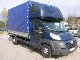 2010 Peugeot  Boxer HDI30 tarp and sleeping cabin air Van or truck up to 7.5t Stake body and tarpaulin photo 2