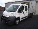 2011 Peugeot  Boxer HDI Platform Van or truck up to 7.5t Stake body photo 1