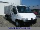 2006 Peugeot  BOXER PRITSCHE + PLANE ** 111 ** TKM Van or truck up to 7.5t Stake body and tarpaulin photo 2