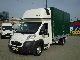 Peugeot  BOXER PRITSCHE PLANE AIR 2.2HDI nr.12 2008 Stake body and tarpaulin photo