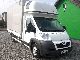 2009 Peugeot  BOXER CAB SLEEPING WEBASTO AIR Van or truck up to 7.5t Stake body and tarpaulin photo 2