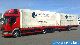 2006 DAF  FA LF45.180 E08 + Vario Complete train to 12Tone Truck over 7.5t Stake body and tarpaulin photo 2