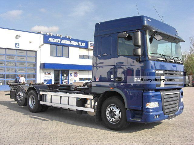 2008 DAF  XF 105 7.15 +7.45 410 SC BDF 6x2 manual gearbox Truck over 7.5t Swap chassis photo