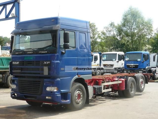 2006 DAF  XF 95 430/4 Air Retarder 6X2 Truck over 7.5t Swap chassis photo