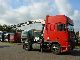 2001 DAF  XF95 430, 4X2, 15 ™ AM / Crane Year: 2004 Semi-trailer truck Standard tractor/trailer unit photo 9