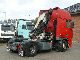 2001 DAF  XF95 430, 4X2, 15 ™ AM / Crane Year: 2004 Semi-trailer truck Standard tractor/trailer unit photo 2