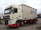 2003 DAF  XF95.380 flatbed tarp with PK23002 crane scarf Truck over 7.5t Stake body and tarpaulin photo 2