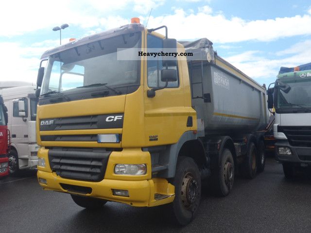 2002 DAF  CF85.430 8x4 tipper air ABS export 29.900Euro Truck over 7.5t Mining truck photo