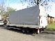 2001 DAF  LF 45 150 flatbed tarp with LBW Van or truck up to 7.5t Stake body and tarpaulin photo 2