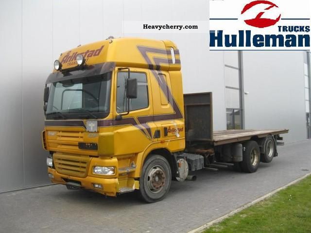 2003 DAF  CF85.430 6X2 MANUAL HYDRAULIC RETARDER EURO 3 Truck over 7.5t Chassis photo