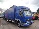 2003 DAF  LF 12 220 12ton large house, climate, 110m ³ TRAIN Truck over 7.5t Stake body and tarpaulin photo 3