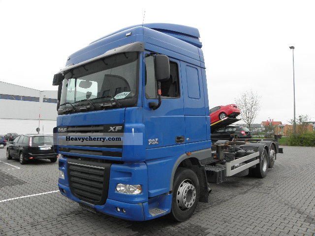2008 DAF  FT XF105.410 SC BDF LD, switches, intarder, Eu 5 Truck over 7.5t Swap chassis photo