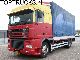 DAF  XF 95.380 60 CM WITH BOARDS 2003 Stake body and tarpaulin photo