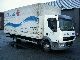 2005 DAF  LF 45.150 + HUIF klep Van or truck up to 7.5t Stake body and tarpaulin photo 2