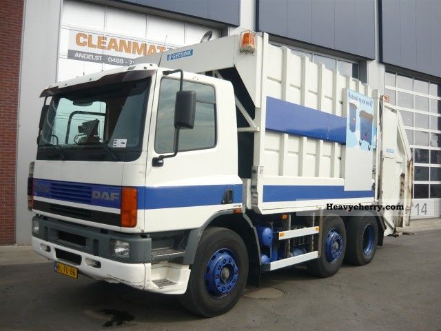 2001 DAF  FAG 75 CF 250 Truck over 7.5t Refuse truck photo
