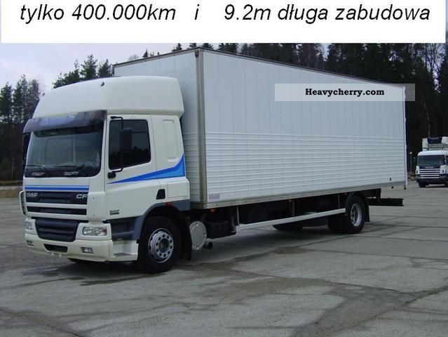 2005 DAF  CF 75-250 22 palety Spaniel + + kontener drzwi Truck over 7.5t Box photo