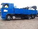 2000 DAF  XF 95 380 circuit building body + crane Truck over 7.5t Stake body photo 2