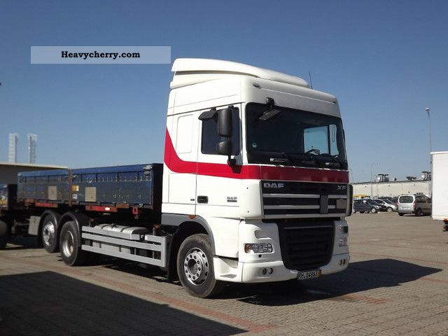 2008 DAF  XF 105.460 6x2 Euro 5 SC Truck over 7.5t Swap chassis photo