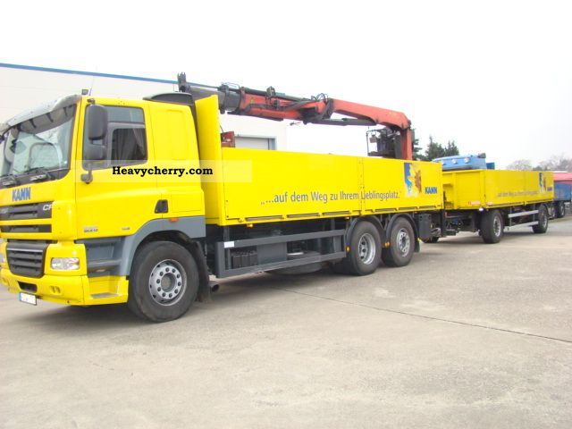 2006 DAF  CF 85 - 510 euros 5 Truck over 7.5t Truck-mounted crane photo
