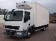DAF  Partition wall closed with Euro 5 45 250 Tiefühlkoffer 2007 Refrigerator body photo