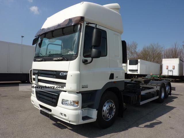 2008 DAF  CF85.410 retarder BDF mech. Circuit 5 € Truck over 7.5t Swap chassis photo