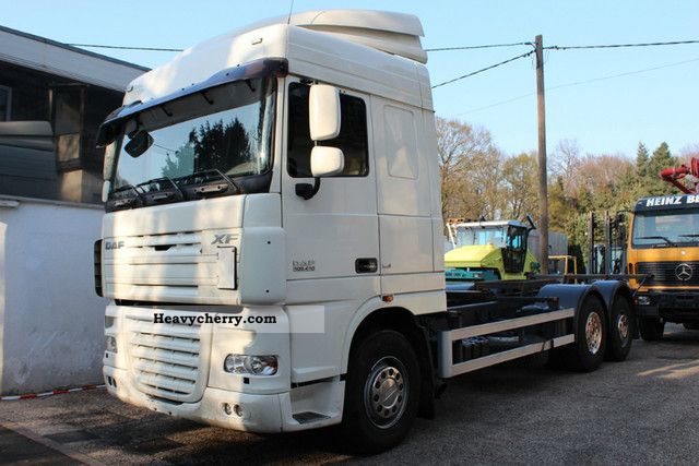 2008 DAF  XF105.410 BDF retarder, Euro5 Truck over 7.5t Swap chassis photo