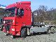 2002 DAF  95 XF 480 Truck over 7.5t Roll-off tipper photo 1