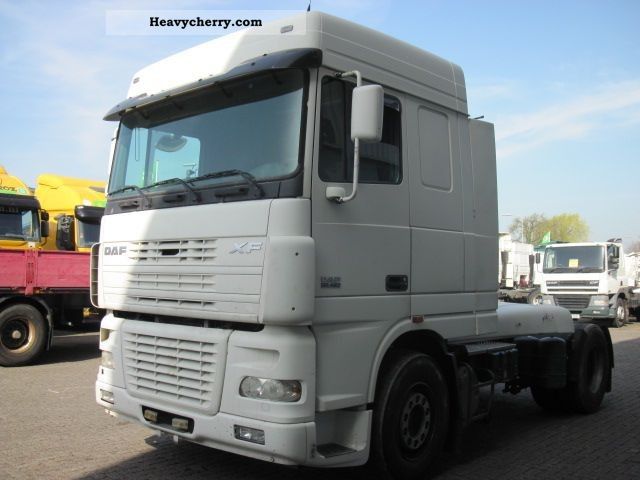 2003 DAF  95 XF-480 4X2 INTARDER Semi-trailer truck Standard tractor/trailer unit photo